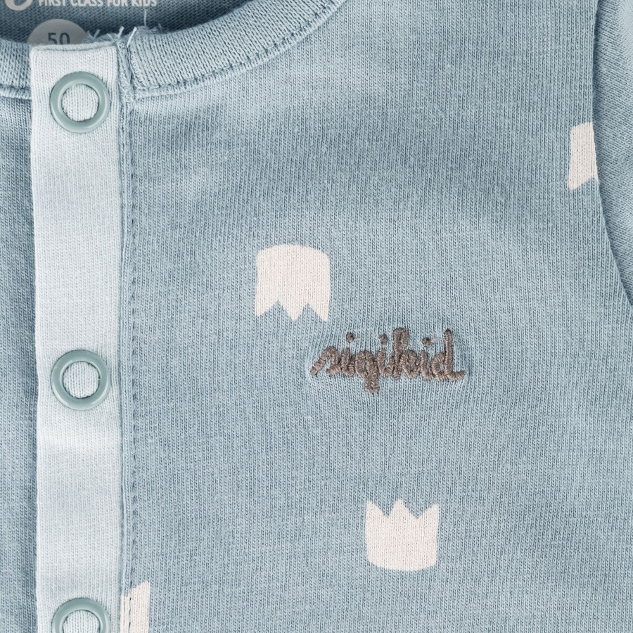 Sigikid Baby Overall Kronchen Bar, Blau