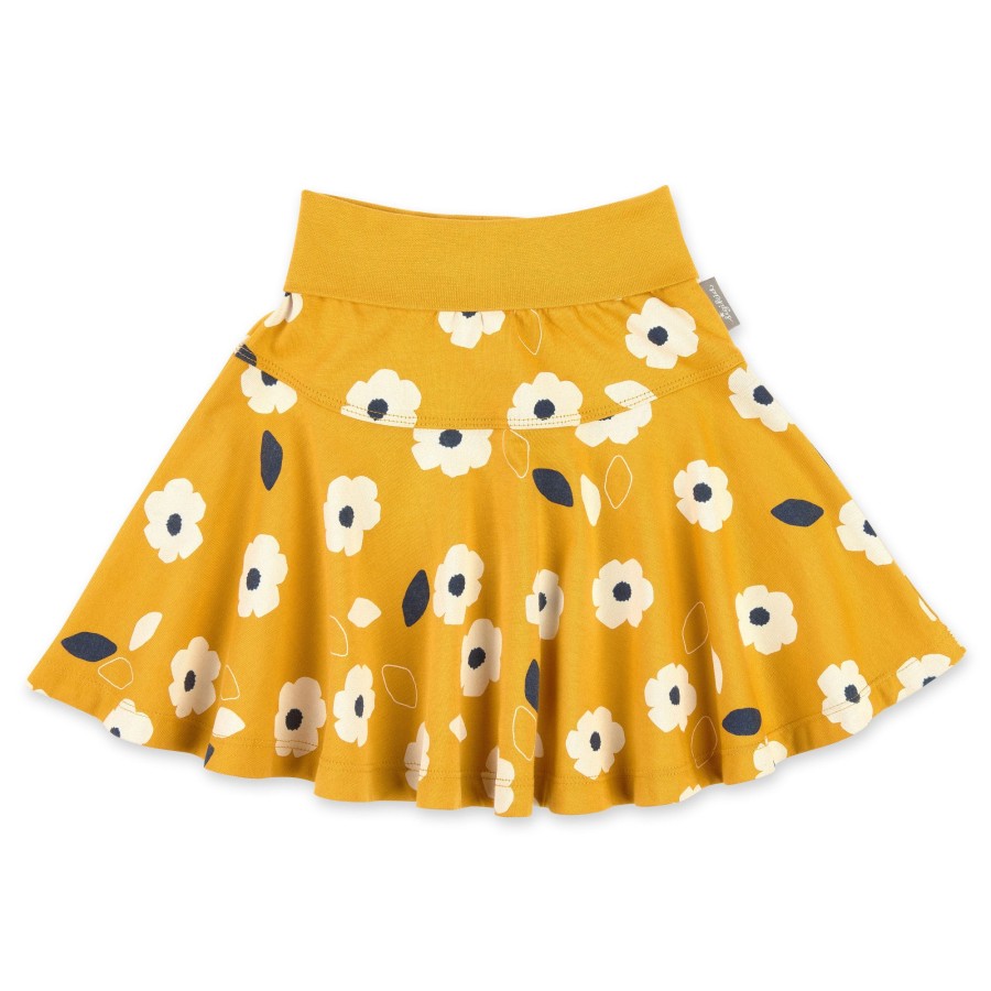 Sigikid Sommer Kinderrock In Gelb Mit Blumchen Print